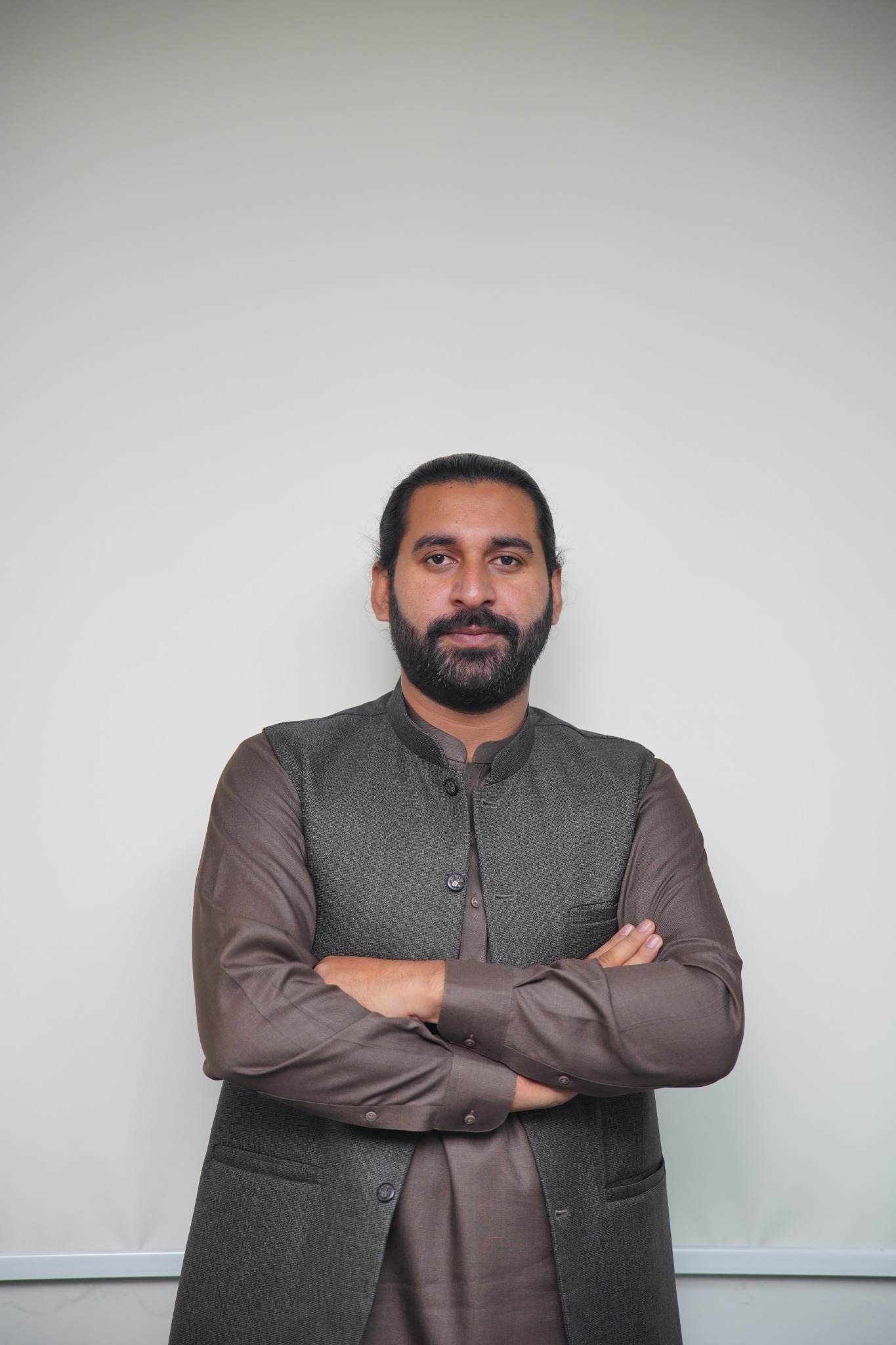 Portrait of Mr. Hamza Amin