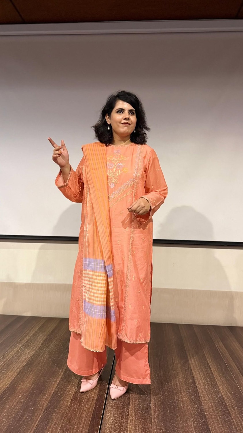 Dr. Beenish Masood addressing the seminar.