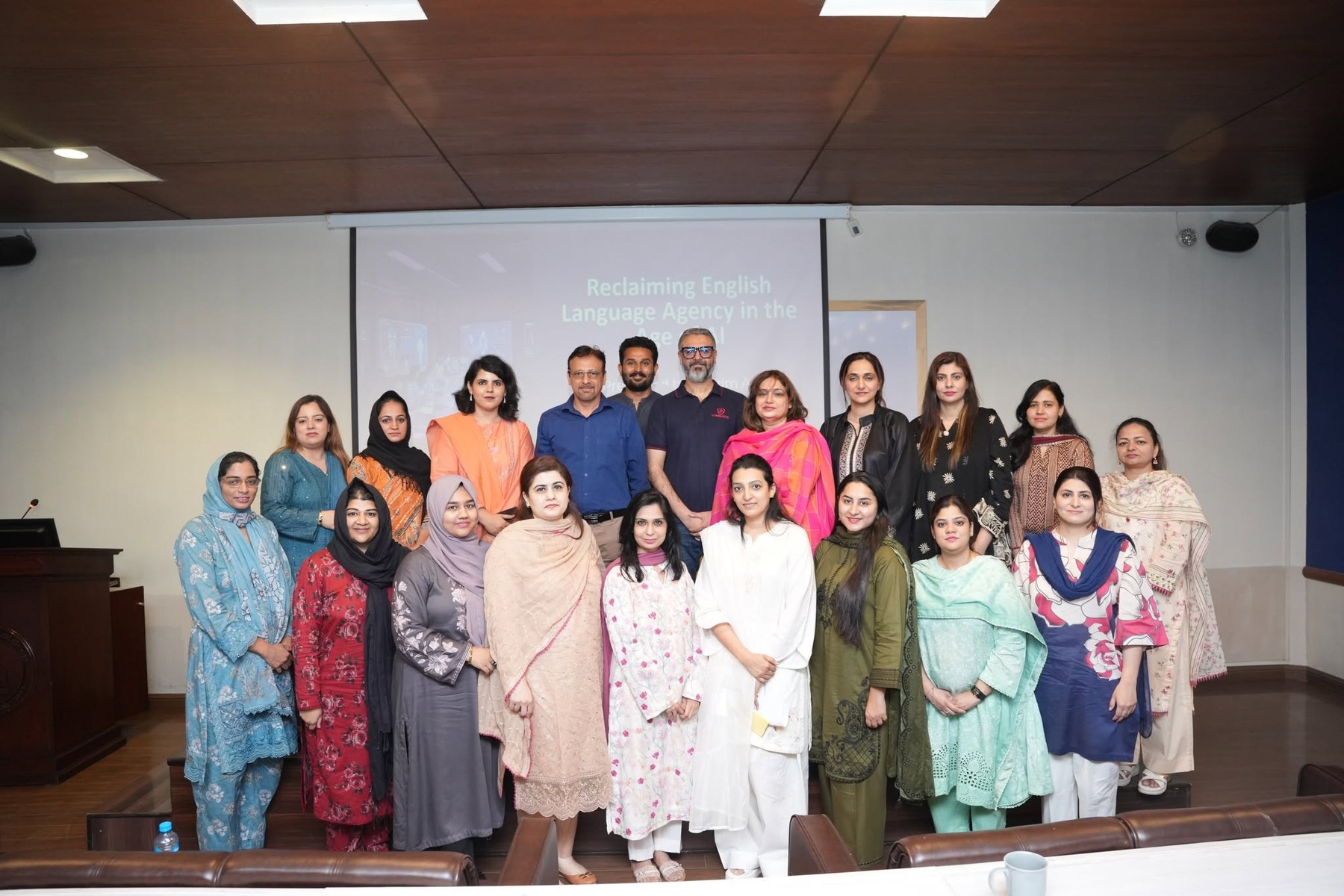 Speakers and participants at the ELC seminar.