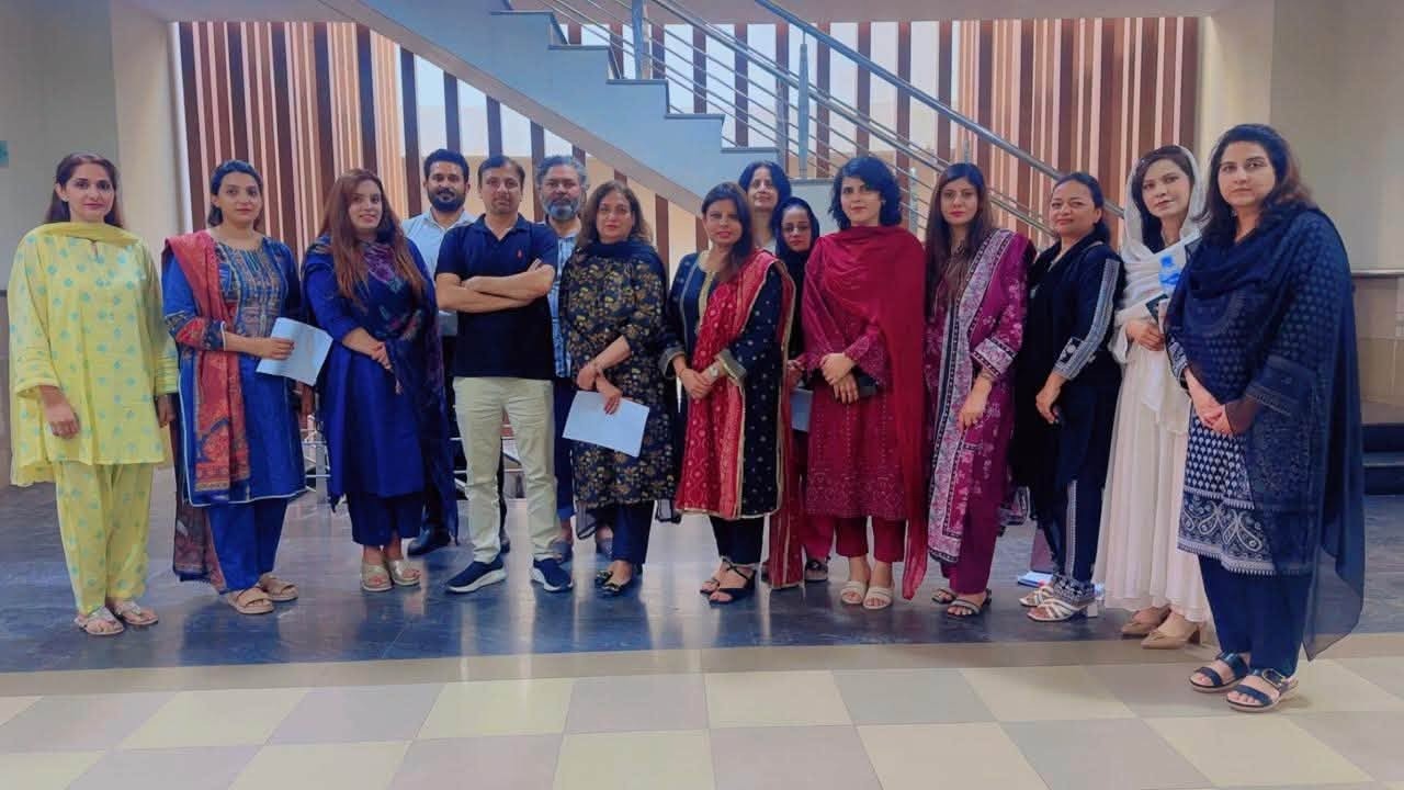 ELC faculty attending the September CPD sessions.