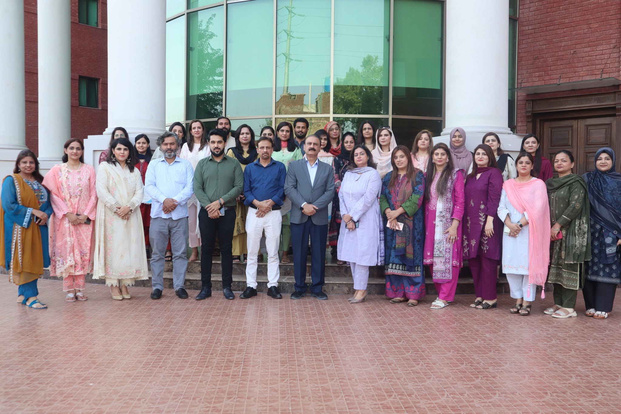 The English Language Center team at the University of Central Punjab